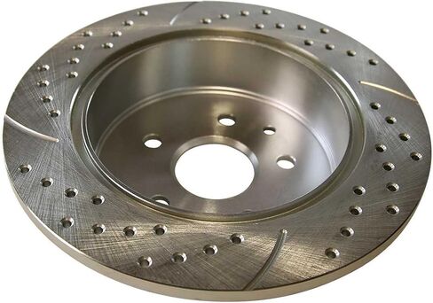 AutoShack Brake Kit Replacement for Lexus GS400 1998-2005 GS300 2001-2005 GS430 IS300 2002-2010 SC430 RWD Front Rear Drilled & Slotted E-Coated Disc Brake Rotors Ceramic Brakes Pads BRAKEPKG105 in Saudi Arabia