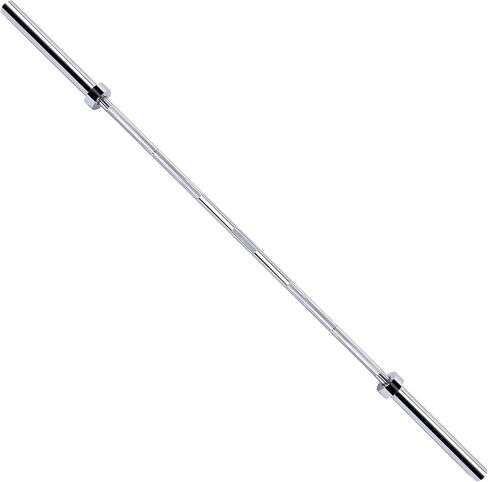 Fitvids Olympic Bar for Weightlifting and Power Lifting Barbell, 700-Pound Capacity, 5 Feet, 6 Feet, 7 Feet in Saudi Arabia