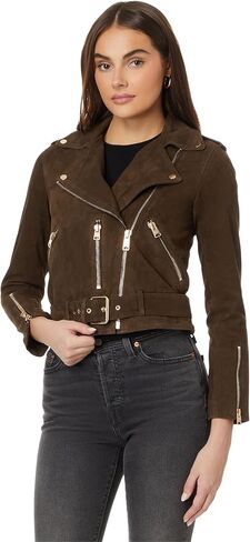 Women's Suede Balfern Biker in Kuwait