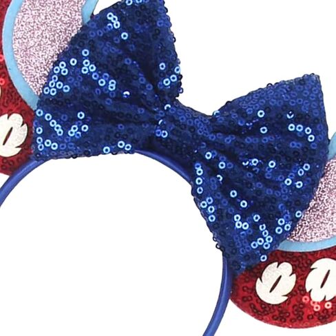 أذنين غرزة ، أذنين من الأذنين الوردي مع القوس مع الأولاد ، ملحقات الأزياء غرزة لسفر حفلة عيد ميلاد الهالوين in Kuwait