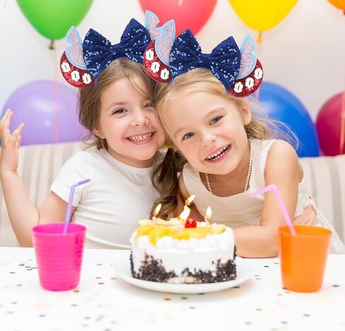 أذنين غرزة ، أذنين من الأذنين الوردي مع القوس مع الأولاد ، ملحقات الأزياء غرزة لسفر حفلة عيد ميلاد الهالوين in Kuwait