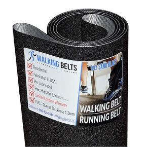 Walking Belts LLC - NTL190106 NT X9i Incline Trainer Treadmill Running Belt 1ply Sand Blast + Free 1oz Lube in Kuwait