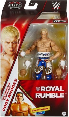 WWE 2025 Royal Rumble Elite Cody Rhodes Action Figure in Saudi Arabia