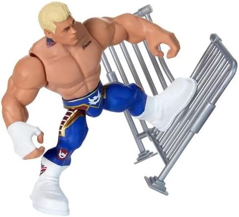 WWE Knuckles Crunchers 10 cm Action Figure - Cody Rhodes (The American Nightmare) Figures + Accessory in Saudi Arabia