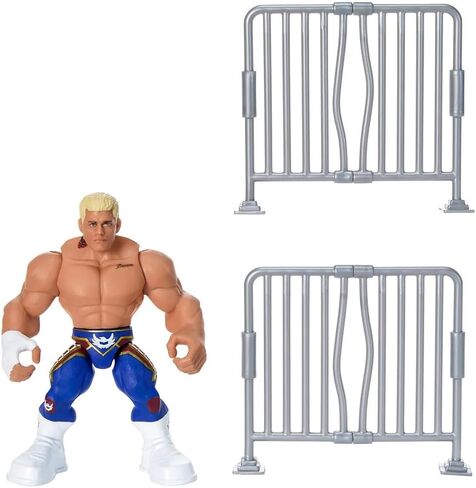 WWE Knuckles Crunchers 10 cm Action Figure - Cody Rhodes (The American Nightmare) Figures + Accessory in Saudi Arabia
