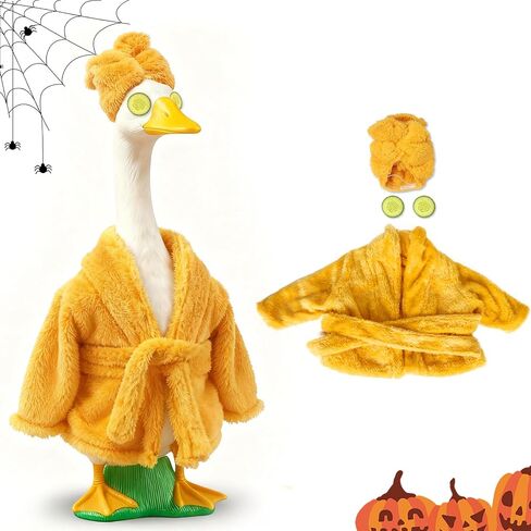 Summer Bikini Porch Goose Outfit Swimsuit Costume for Porch Goose Accessories Gift, Holiday Hawaiian Porch Goose Outfits Clothes for Garden Lawn Patio Yard Outdoor Décor Summer Party Supplies in Saudi Arabia