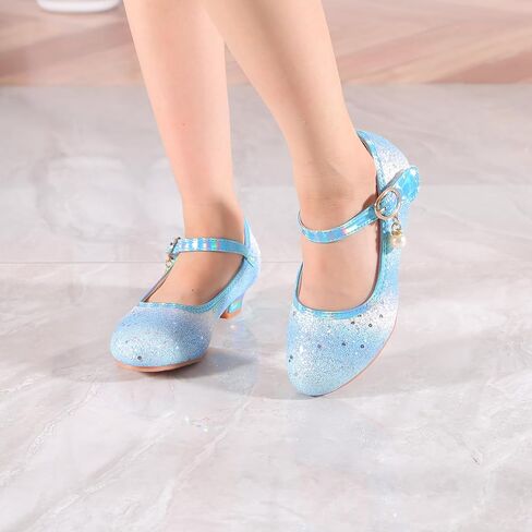 أحذية Princess Shoes Toddler Fress for Girls ذات الكعب العالي - مريح وأنيق (حجم 2-13) in Kuwait