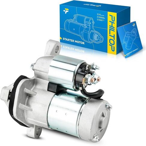 Philtop New Starter استبدال For1994-1995 1997-1998 2001-2002 Jeep Wrangler 2.5L L4 ، 1996-1998 Dodge Dakota 2.5L L4 ، 1994-1998 Jeep Cherokee 2.5L L4 17564N in Kuwait