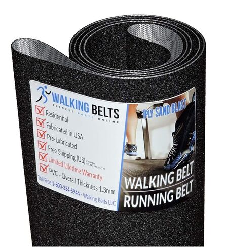 Walking Belts LLC - NTL190106 NT X9i Incline Trainer Treadmill Running Belt 1ply Sand Blast + Free 1oz Lube in Kuwait