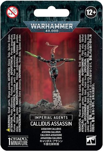 ورشة الألعاب Warhammer 40.000 عميل إمبراطوري Callidus Assassin in Saudi Arabia