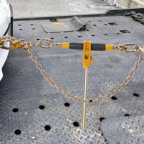 رابط سلسلة Vevor Ratchet ، 5/16 في سلاسل × 10 أقدام G80 ، 8000 رطل حمولة عمل من موثق تحميل السقاطة ، سلاسل ومجموعة المجلدات ، اربط عدادات سلسلة النقل للسحب ، القطر ، التسجيل ، الرفع in Saudi Arabia