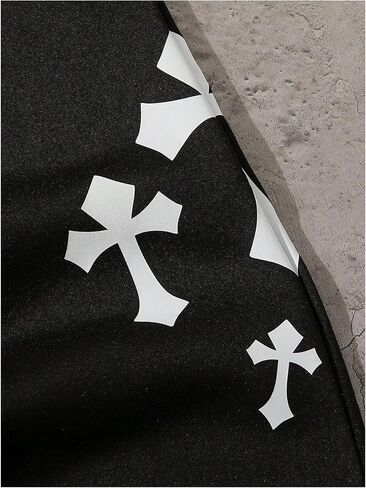 SOLY HUX Boy's Graphic Sweatpants Y2k Gothic Elastic Waist Straight Leg Baggy Pants Streetwear in Saudi Arabia