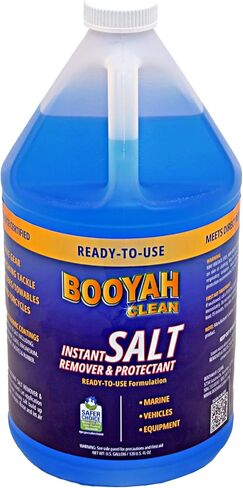 مزيل الملح الفوري والواقي من Booyah Clean، جاهز للاستخدام - مثالي لغسل الملح بعيدًا، ومنع تآكل المياه المالحة، وإصدار مباشر من وكالة حماية البيئة (EPA) أكثر أمانًا in Kuwait