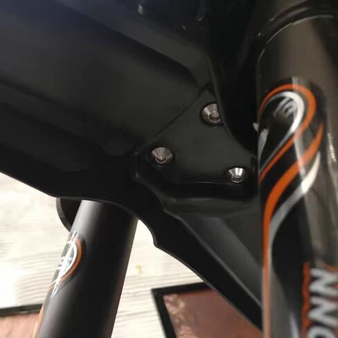 واقي الطين الأمامي للدراجة النارية لـ Sur Ron Light Bee وللأوساخ لـ Sur Ron LBX E-Ride Pro SS/S X260 X160 مصدات الدراجة الترابية الكهربائية (أسود غير لامع) in Kuwait
