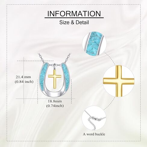 قلادة رعاة البقر قلادة S925 Sterling Silver Cowgirl Netclace Cowboy Boot Boot Netclace Netclaces Jewelry for Men Women in Kuwait