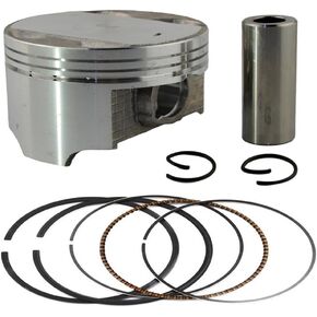 AHL Piston & Piston Rings Pin Clips Kit for Suzuki DR250 1990-1995 (Oversize +50 73.5mm)