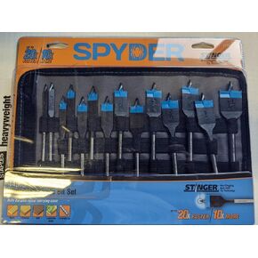 Spyder 14 Piece Stinger Spade BIT Set
