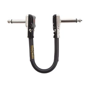 Mogami Gold Instrument PRR 0.5 Pancake Right Angle to Right Angle Pedal Cable - 6 inch