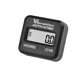 Runleader Digital Mini Vibration Activated Hour Meter, Signal Wireless Detect,Maintenance Reminder- Used on Gas/Diesel Engine,Works on Air Compressor Lawn Tractor Generator Snowmobile