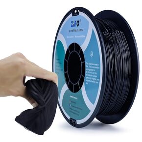 ZIRO TPU Filament 1.75mm,Flexible Neon Green TPU Filament, 3D Printer Filament 1.75mm TPU Flexible Filament 0.8KG Spool, Dimensional Accuracy +/- 0.05mm,Green