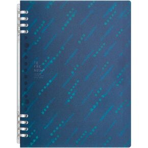 Kingjim 9854TEB Ring Notebook, Tefline Biz, A5