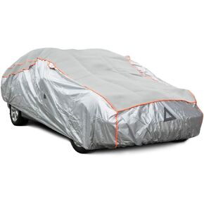 Navaris Hail Protection Car Cover - Padded Weatherproof Protector Against Hail Rain Water Dust - Outdoor Vehicle Storage in Summer or Winter - Size M