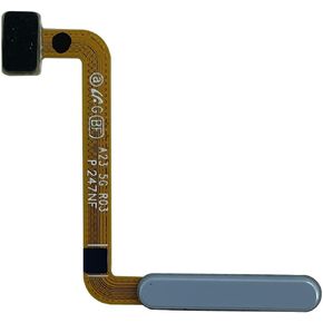 Ygpmoiki for Samsung Galaxy A23 5G SM-A236U A236U1 Fingerprint Sensor Power Button Flex Cable Replacement Black