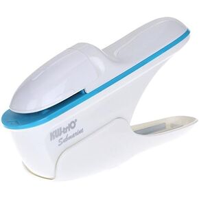 Ipienlee Submarine Stapleless Stapler, Environmental Protection Staple Free Stapler, 7-9 Sheet Capacity (Blue)