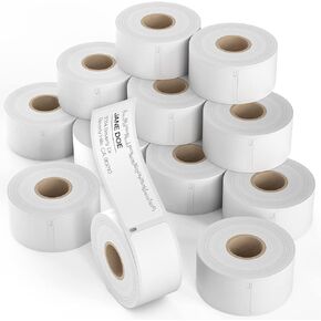 Dasher Products Address Labels Compatible with Dymo 30252 – 1-1/8'' x 3-1/2'', 12 rolls of 350 Labels, Self-Adhesive for Shipping, Barcode, UPC, Compatible with LabelWriter 4XL, 450, 450 Turbo, & More