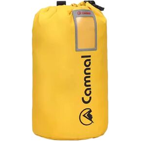 CAMNAL Rope Bag, Large Capacity Climbing Rope Bag, Arborist Throw Bag, Rock Climbing Backpack, Waterproof Folding Shoulder Backpack with Tightness and Carry Straps, Climbing Gear Bag(100feet)