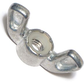 Hard-to-Find Fastener 014973285814 Nylon Insert Wing Nuts, 5/16-18, Piece-10