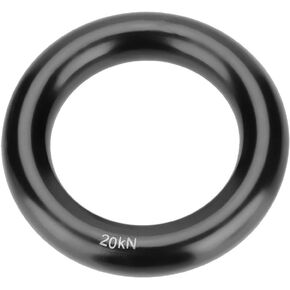 Rappel Ring 20KN Multifunctional Aluminum Rock Climbing O Ring 12mm Rappel Gear Downhill Equipment for Descender Rappel Rock