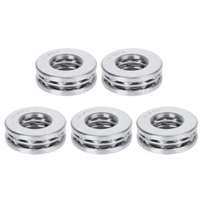 5pcs 51204 Axial Ball Thrust Bearing Plane Pressure Single Column Rolling Industrial Accessories Qqmora 10x5x5 1/2 Thrust Bearing Thrust Needle Bearing 5/8 bore