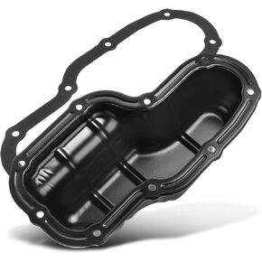 A-Premium Lower Engine Oil Pan Sump with Drain Plug & Gasket Compatible with Nissan NV1500 2013-2017, NV2500/3500 2012-2018, Pathfinder 2005-2012, Xterra 2005-2015, Frontier 2005-2019, V6 4.0L