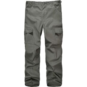 BACKBONE Boys Girls Kids Combat Army Ranger Camping Outdoor camo Cargo Pants Trousers