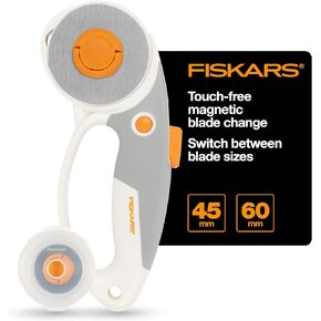 Fiskars® Easy Change DuoLoop Rotary Cutter (45 mm/60 mm)