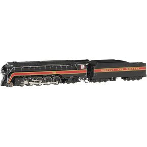 Bachmann Trains - Norfolk & Western Class J 4-8-4 DCC Sound Value Equipped Steam Locomotive - N&W #608 - N Scale (53252)
