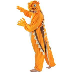 زي نيسيي للبالغين على شكل سحلية على شكل حيوان، ملابس نوم منزلية للهالوين والكريسماس، ملابس نوم للنساء والرجال in Kuwait