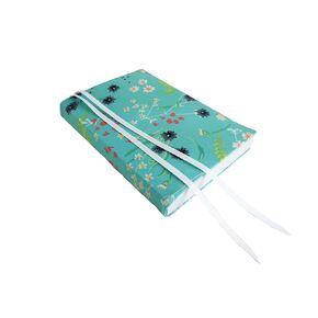 6 Inch Stretch Book Cover 6x9 to 5.5x8.5 in BLOSSOM PATCH Floral Fabric Book Cover for Soft Cover Books, Hardcover and Paperback Book Cover for Paperback Novel (Adults)