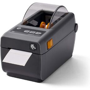 Zebra ZD410 Direct Thermal Label Printer | USB & Ethernet Connectivity | 2 Inch Print Width | ZD41022-D01E00EZ | Includes Jetset Software