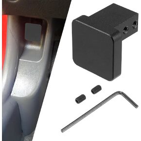 leediga 1 PC Bonnet Lock Control Hood Aluminum Alloy Handle, Hood Release Latch Handle Repair Kit for 96-11 Honda Civic, 97-06 Honda CR-V, 03-11 Honda Element, 06-14 Honda Ridgeline (White)