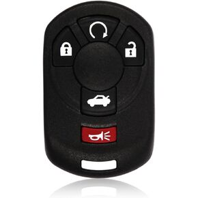 Keylessbest Replacement for 2005 2006 2007 Cadillac STS Key Fob Remote Control M3N65981403 5 Buttons 315MHz