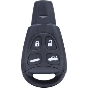 Yuksood Key Fob Replacement Keyless Entry Remote, Car Key Fob Compatible with 2003- 2011 Saab 9-3 9-5 , FCC ID: LTQSAAM433TX in Kuwait