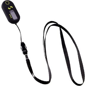Kisangel 3D Step Counter Mini Digital Counter Simple LED Walking Pedometer Clip on E Clips Pocket Pedometer for Men Women Fitness Exercise (Black)