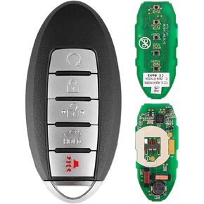 Autel Ikey Programmable Smart Key Newest Key IKEYNS5TPR IKEYNS005AL for Nissan-Style Ultra-Long Range for 700+ Vehicle Programmed with Autel KM100 IM508 IM608