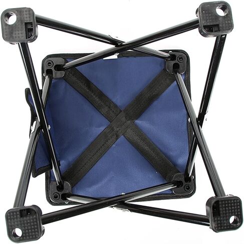 Linwnil Mini Folding Camping Stool Portable Fishing Seat for Fishing Hiking Gardening and Beach 11"L x 11"W x 9.8" in Saudi Arabia