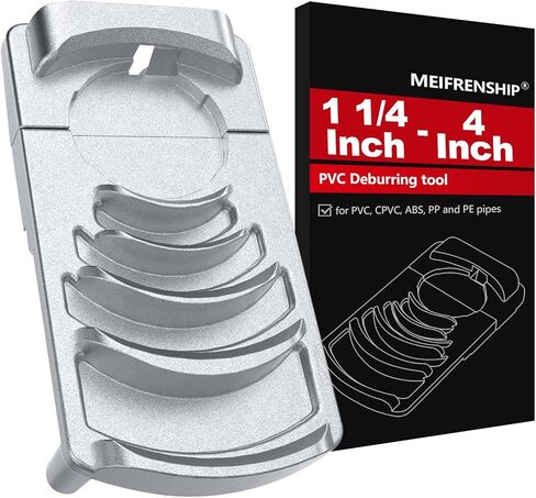 أداة إزالة الأزيز للأنابيب البلاستيكية، أداة إزالة الأزيز البلاستيكية، أداة الشطب البلاستيكية المصنوعة بشكل مثالي، ستة أحجام للأنابيب: 1-1/4 بوصة - 4 بوصة، مخرطة الأنابيب البلاستيكية مع شفرة حادة، أداة الشطب البلاستيكية. in Kuwait