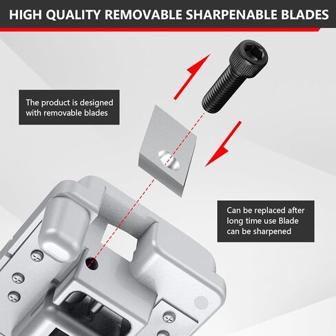 أداة إزالة الأزيز للأنابيب البلاستيكية، أداة إزالة الأزيز البلاستيكية، أداة الشطب البلاستيكية المصنوعة بشكل مثالي، ستة أحجام للأنابيب: 1-1/4 بوصة - 4 بوصة، مخرطة الأنابيب البلاستيكية مع شفرة حادة، أداة الشطب البلاستيكية. in Kuwait