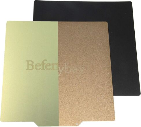 Befenybay Flexible Removable PEI Metal Sheet Bed Magnetic Heated Bed Build Surface Size 250 x 250mm for 3D Printer (250x250mm) in Saudi Arabia
