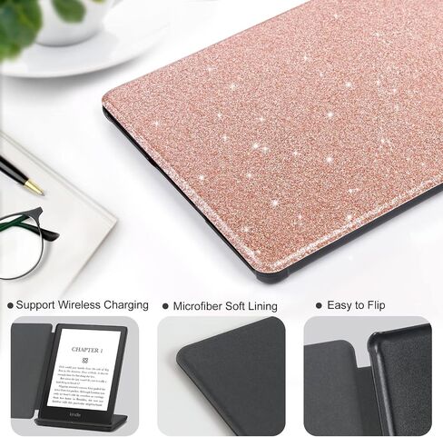 حافظة CoBak لجهاز Kindle Paperwhite - غطاء جلد PU جديد تمامًا مع ميزة التنبيه التلقائي للنوم لجهاز Kindle Paperwhite Signature Edition وKindle Paperwhite الجيل الحادي عشر 2021 in Saudi Arabia